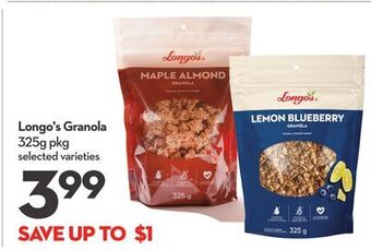 Longo's Longo's granola offer