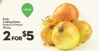 Longo's Fresh cooking onions offer