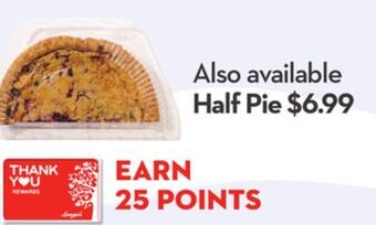 Longo's Half pie offer
