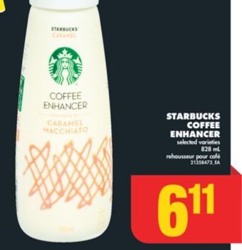 No Frills Starbucks coffee enhancer, 828 ml offer