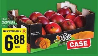 Food Basics Red mangoes offer