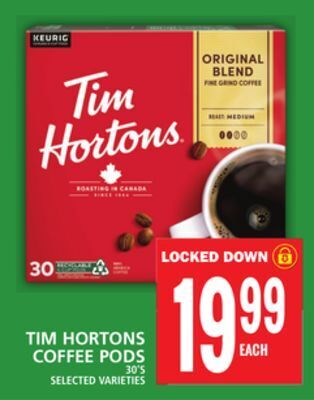 Food Basics Tim hortons coffee pods offer