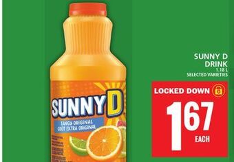 Food Basics Sunny d drink offer