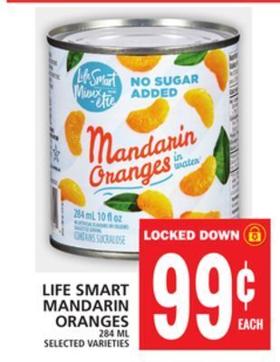 Food Basics Life smart mandarin oranges offer