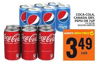 Food Basics Coca-cola, canada dry, pepsi or 7up offer