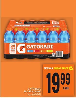 Food Basics Gatorade sports drink offer