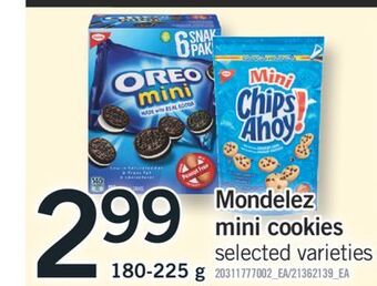 Fortinos Christie mondelez mini cookies offer