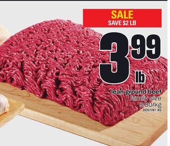 Loblaws Lean ground beef offer