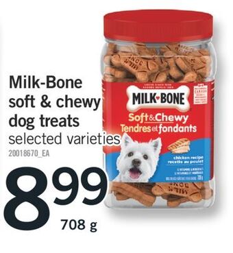 Fortinos Milk-bone soft & chewy dog treats offer