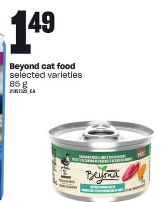 Loblaws Beyond cat food, 85 g offer