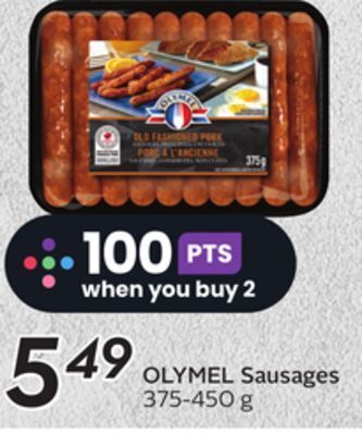 Sobeys Sausages offer
