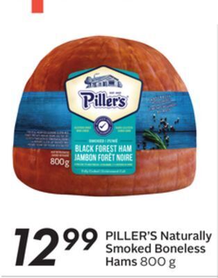 Sobeys Naturally smoked boneless hams offer