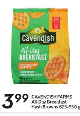 Sobeys All-day breakfast hash browns offer