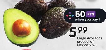Sobeys Large avocados offer