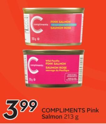 Sobeys Pink salmon offer