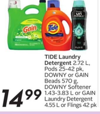 Sobeys Laundry detergent offer