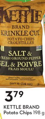 Sobeys Potato chips offer