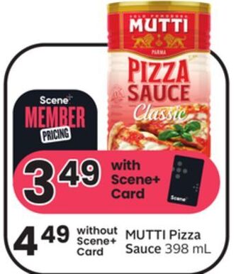 Sobeys Pizza sauce offer