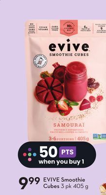 Sobeys Smoothie cubes offer