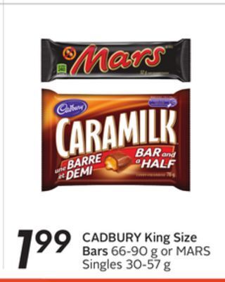 Sobeys King size bars offer