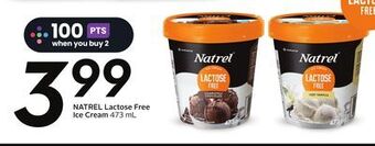 Sobeys Lactose free ice cream offer