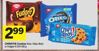 Foodland Christie cookies oreo, chips ahoy! or fudgee - o 224-303 g offer