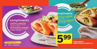 Foodland Compliments stuffed chicken cutlettes 284 g offer