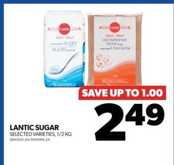 Real Canadian Superstore Lantic sugar , 1/2 kg offer