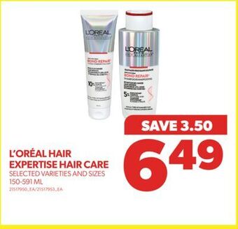Real Canadian Superstore L'oréal hair expertise hair care, 150-591 ml offer