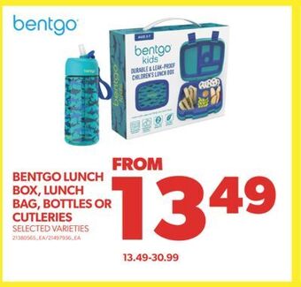 Real Canadian Superstore Bentgo lunch box, lunch bag, bottles or cutleries offer