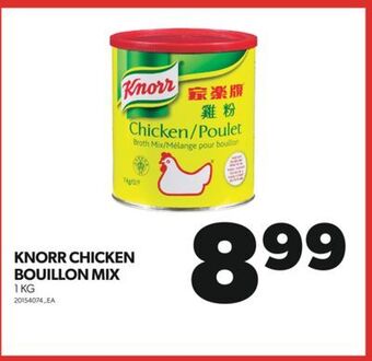Real Canadian Superstore Knorr chicken bouillon mix, 1 kg offer