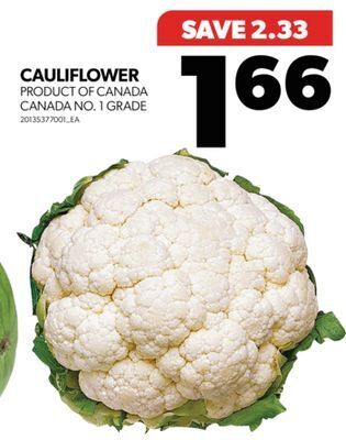 Real Canadian Superstore Cauliflower offer