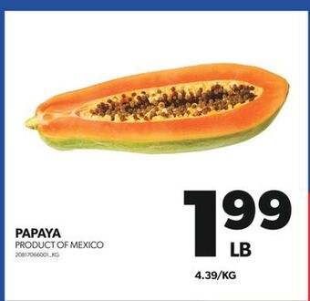 Real Canadian Superstore Papaya offer