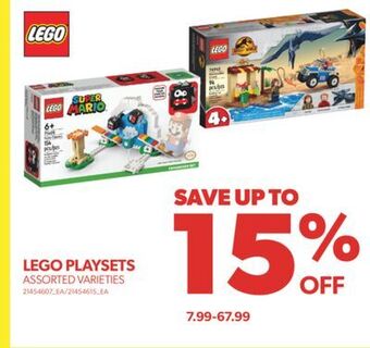 Real Canadian Superstore Lego playsets offer