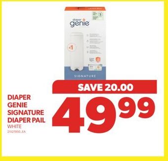 Real Canadian Superstore Diaper genie signature diaper pail offer