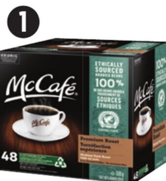 Canadian Tire Mccafe k-cup pods, 48-ct offer