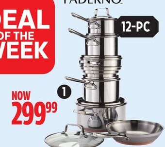 Canadian Tire Paderno copper core set offer