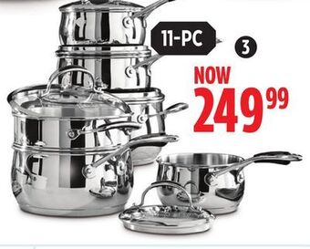Canadian Tire Lagostina padova stainless-steel cookset offer