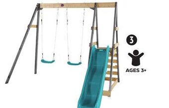Canadian Tire Plum tamarin wooden climbing frame offer