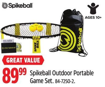 Canadian Tire Spikeball outdoor portable game set offer