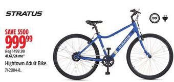 Canadian Tire Stratus hightown adult bike offer