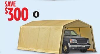 Canadian Tire Shelter logic peak autoshelter, 10 x 20 x 8' h offer