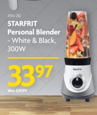 Home Hardware Personal blender offer