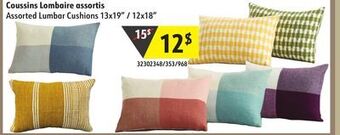 Sushi Shop Assorted lumbar cushions 13x19 / 12x18 offer