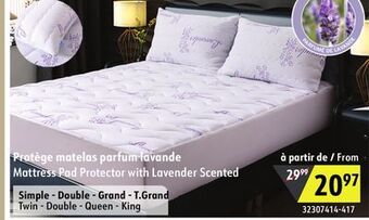 Sushi Shop Mattress pad protector with lavender scented offer