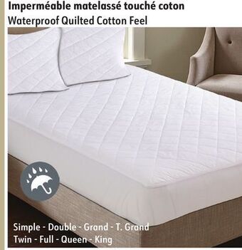 Sushi Shop Waterproof quilted cotton feel pillow protector offer
