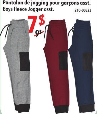 Sushi Shop Boys fleece jogger offer