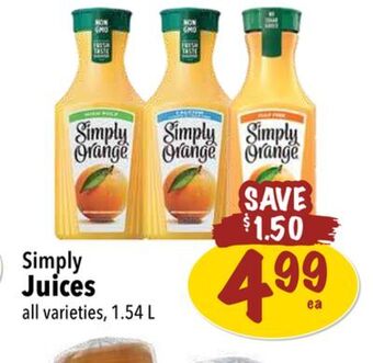 Farm Boy Simply juices offer