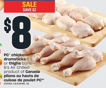 Valu-mart Pilons ou hauts de cuisse de poulet pc offer