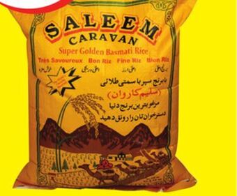 Chalo FreshCo Saleem caravan golden basmati or pakistani rice 4.54 kg offer